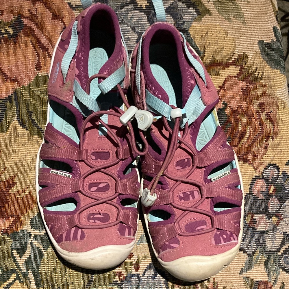 Keen Pink & Blue Hiking Sandals Size 1